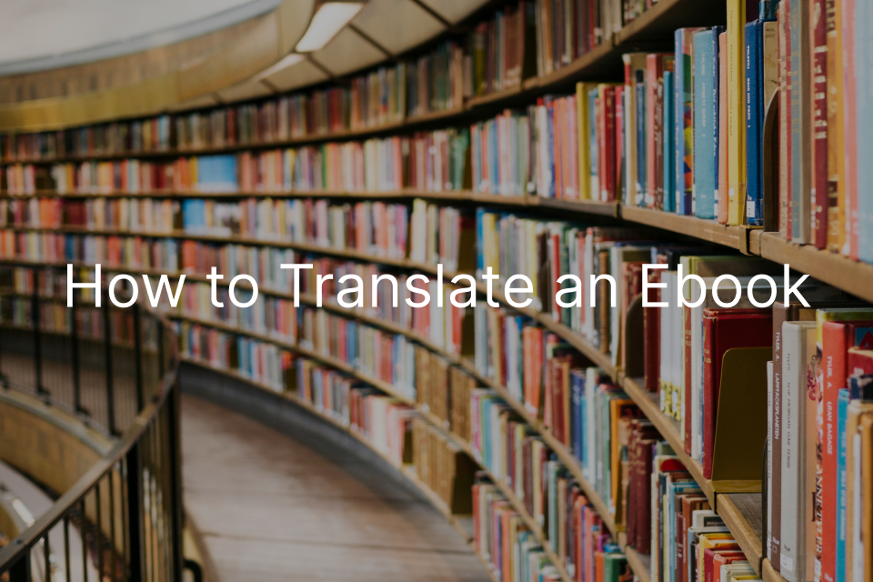 How to Translate an Ebook