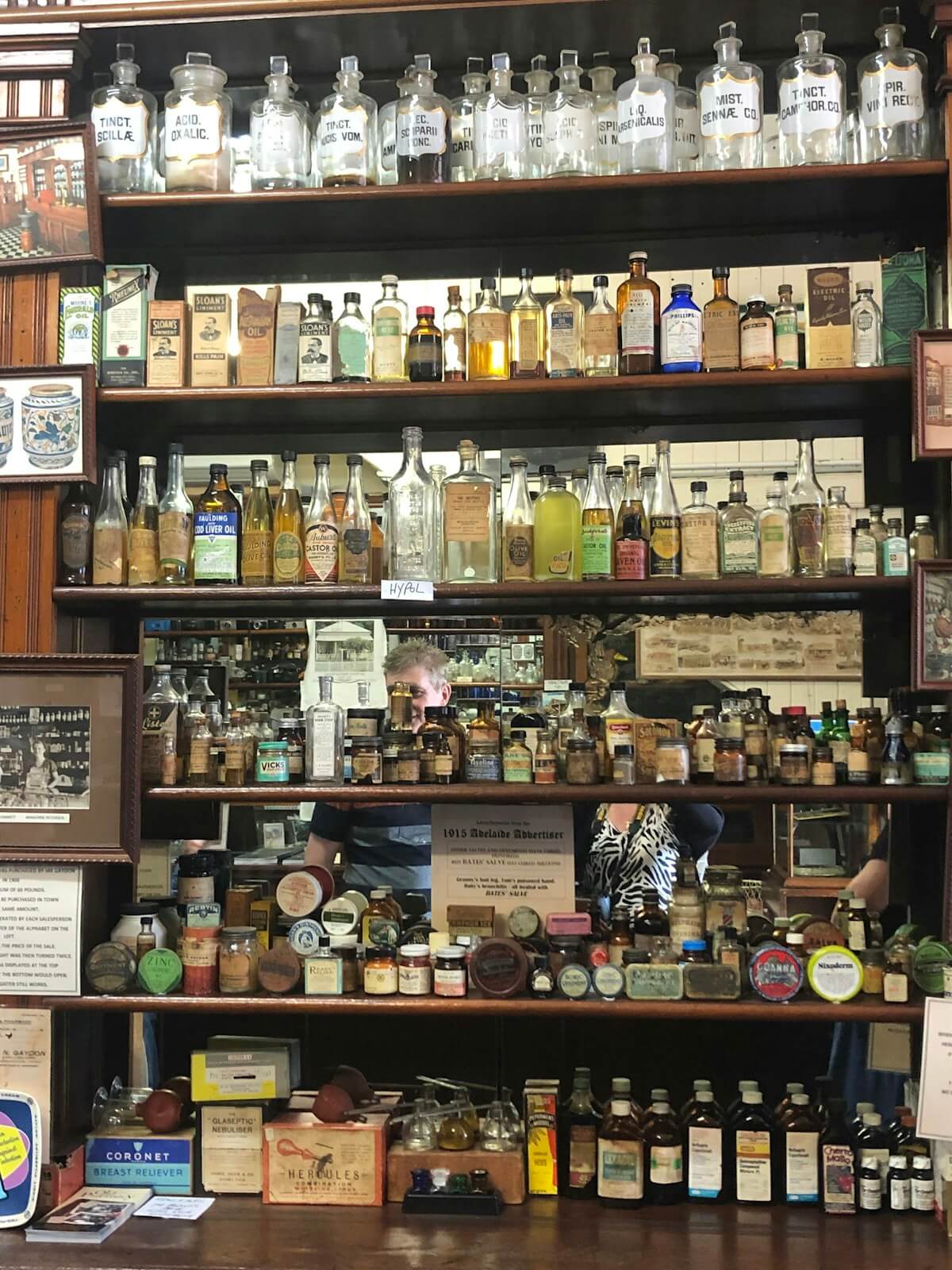 Pharmacy storefront for travel medical needs