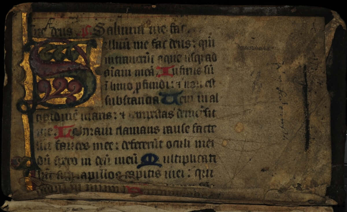 A medieval Latin manuscript, showing the script used by scholars across Europe for over a thousand years